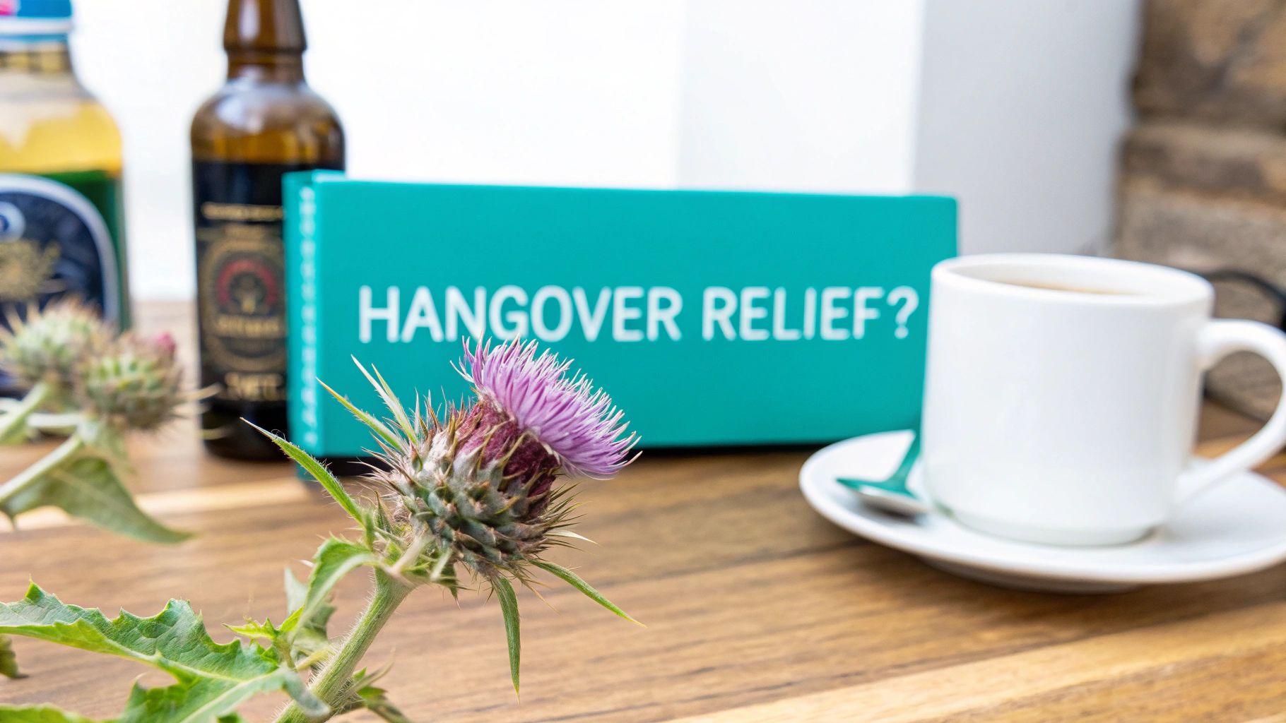 Does Milk Thistle Help Hangovers? Find Out Now - Upside Hangover Jelly