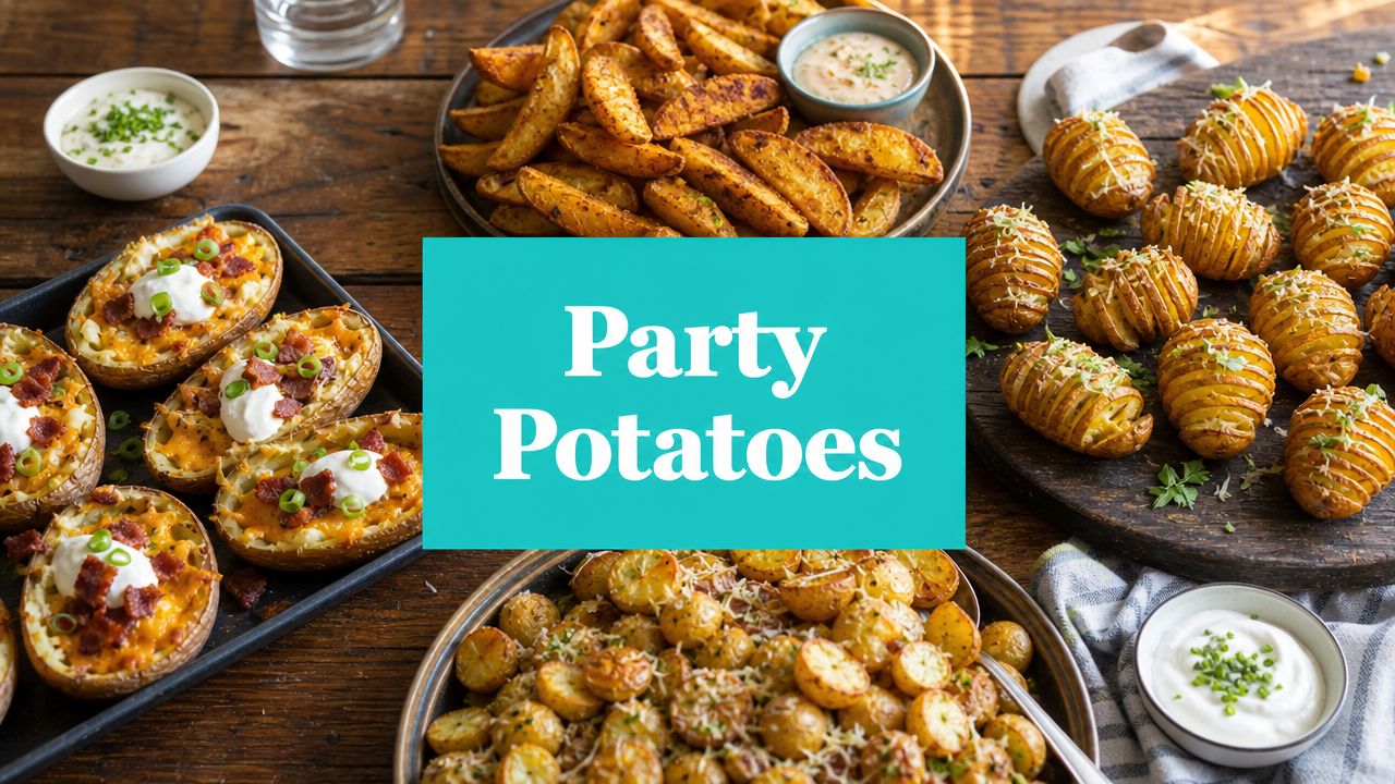 Top Party Potatoes Recipes for Your 2026 Event - Upside Hangover Jelly