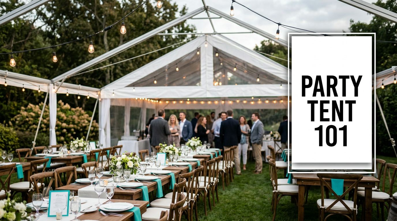 Party Tent 101: Your Complete Event Planning Guide - Upside Hangover Jelly