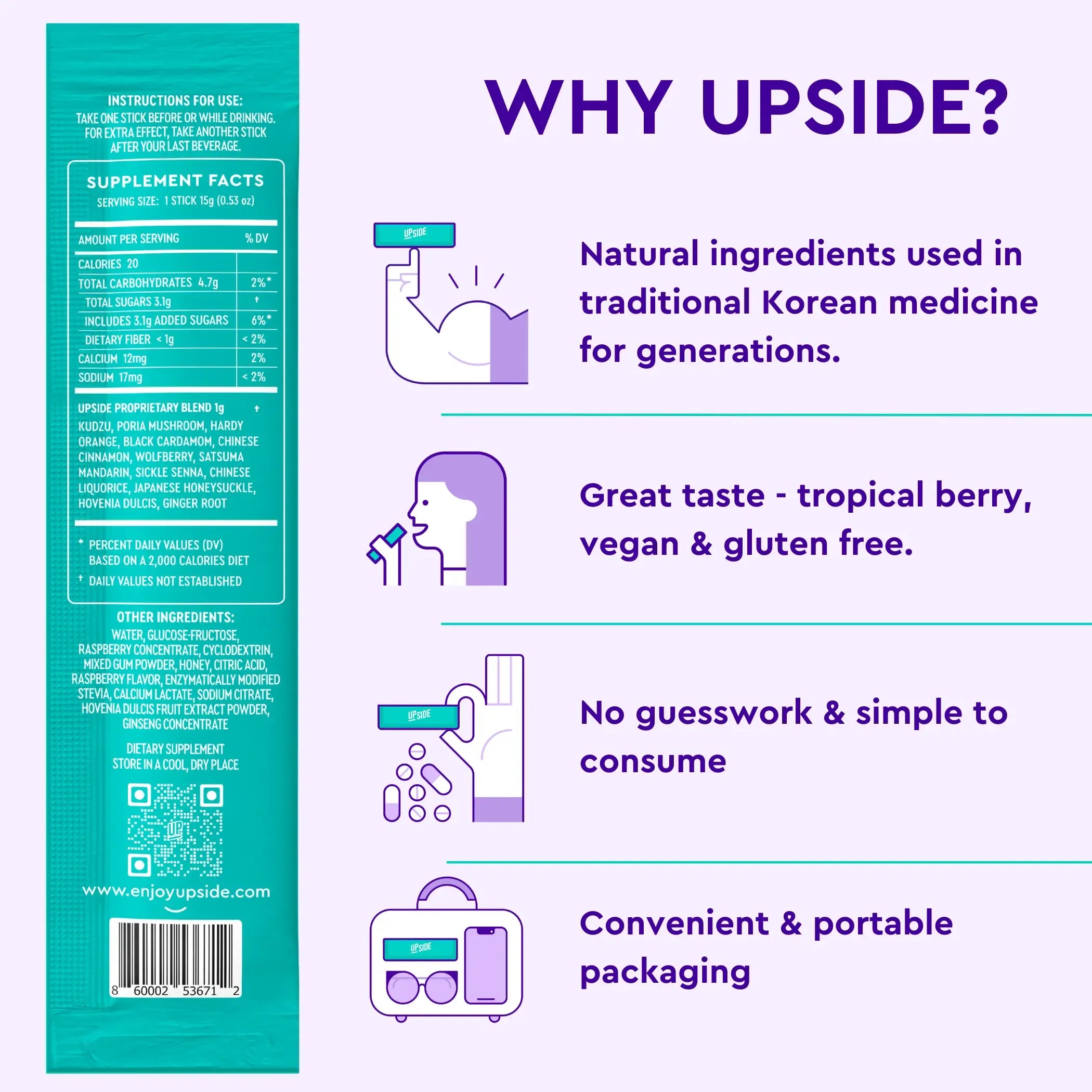 Upside Hangover Jelly | Date Night Box (4-Pack) - Upside Hangover Jelly